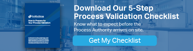 Process validation checklist